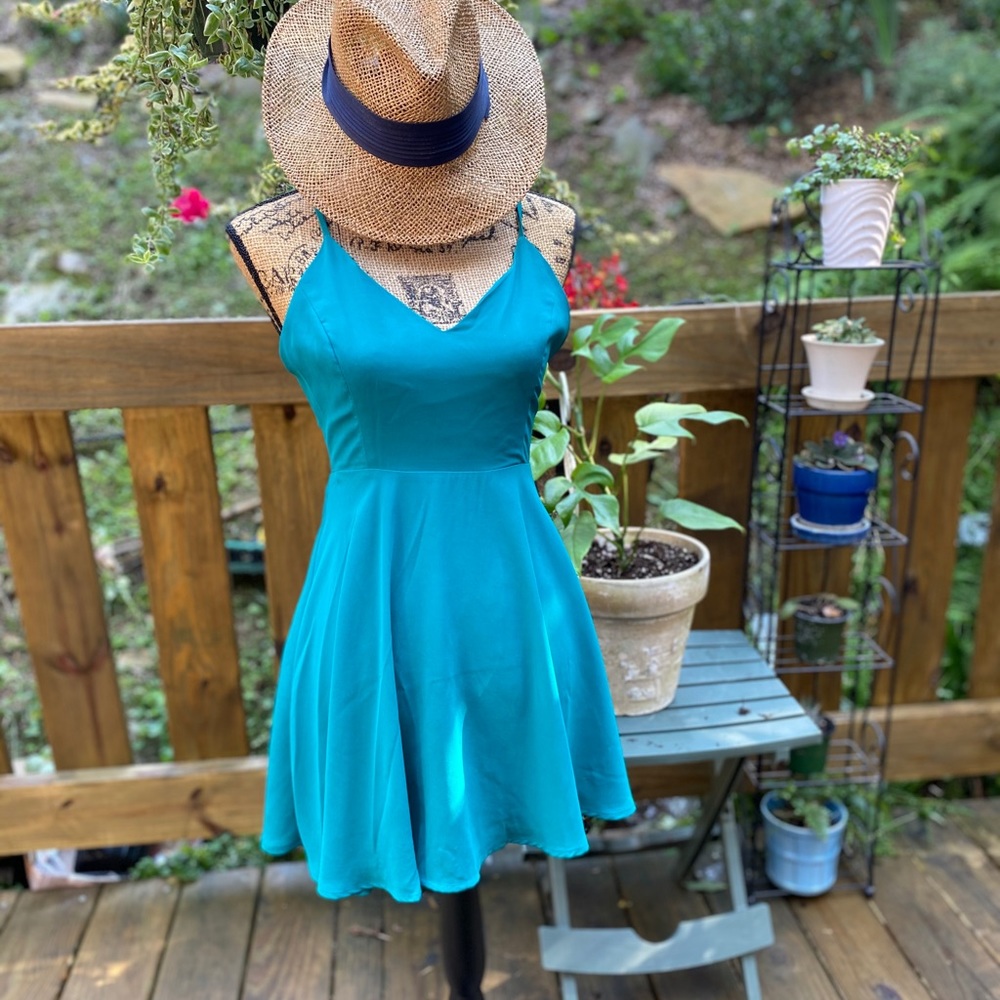 Little green dress